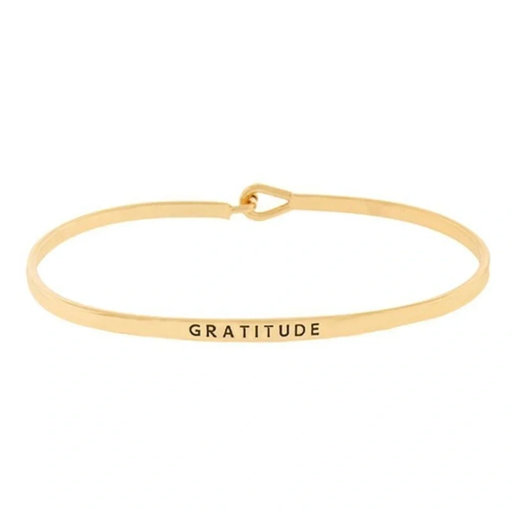 GRATITUDE MESSAGE BRACELET